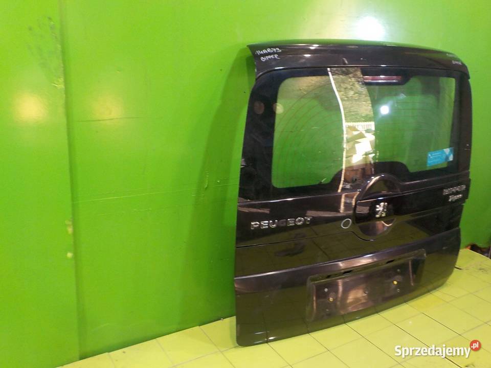 PEUGEOT BIPPER 09r VAN klapa tyl Suków