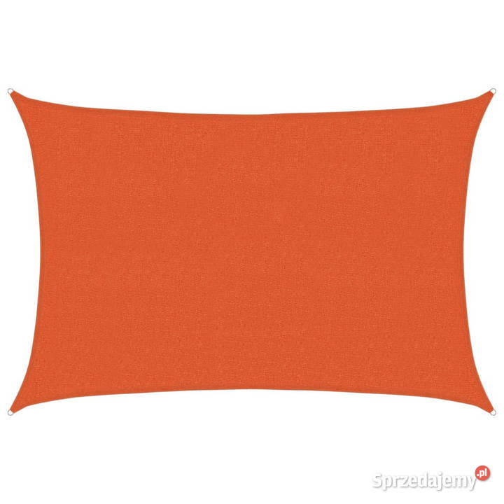 Żagiel przeciwsłoneczny 160 gm pomarańcz 25x35 m Warszawa