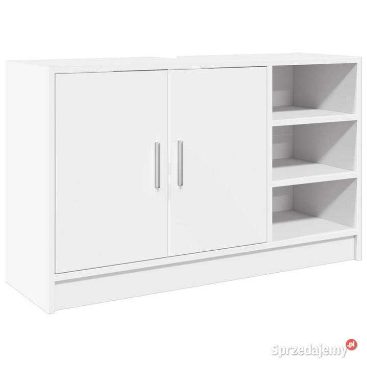 Szafka pod umywalkę biała 90x29x55 materiał Warszawa