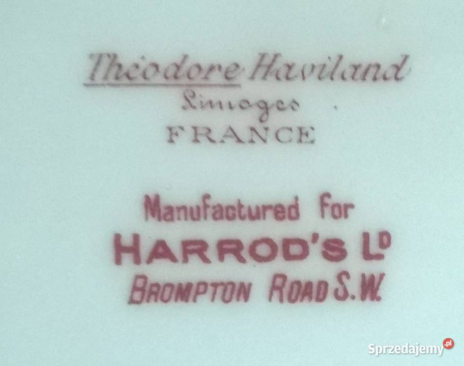 Porcelanowa Patera Haviland Limoges Porcelana Radom