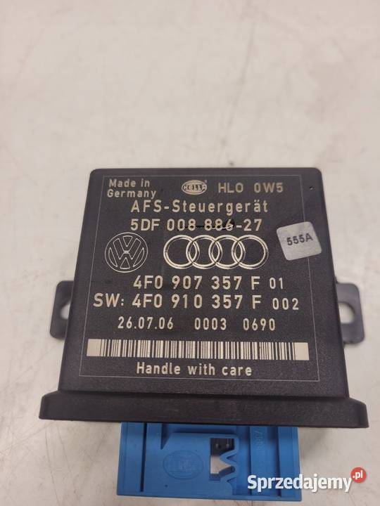STEROWNIK MODUŁ ŚWIATEŁ AUDI A6 C6 4F0907357F osobowe Przystajń