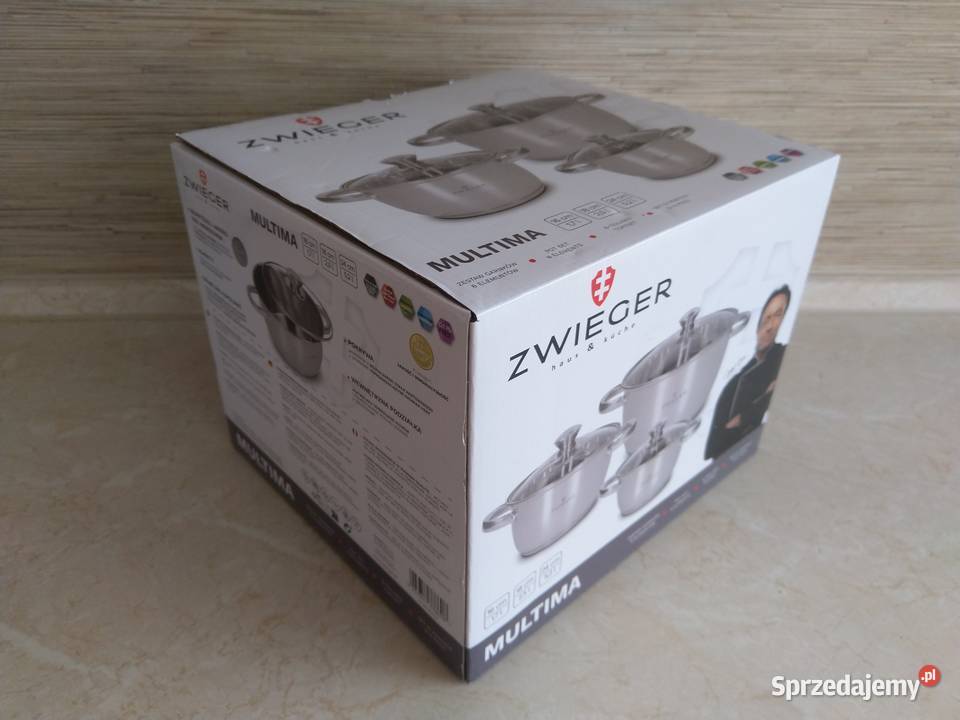 NAJTANIEJ Zestaw Garnków 3 Garnki 16 18 24 Zabrze sprzedam