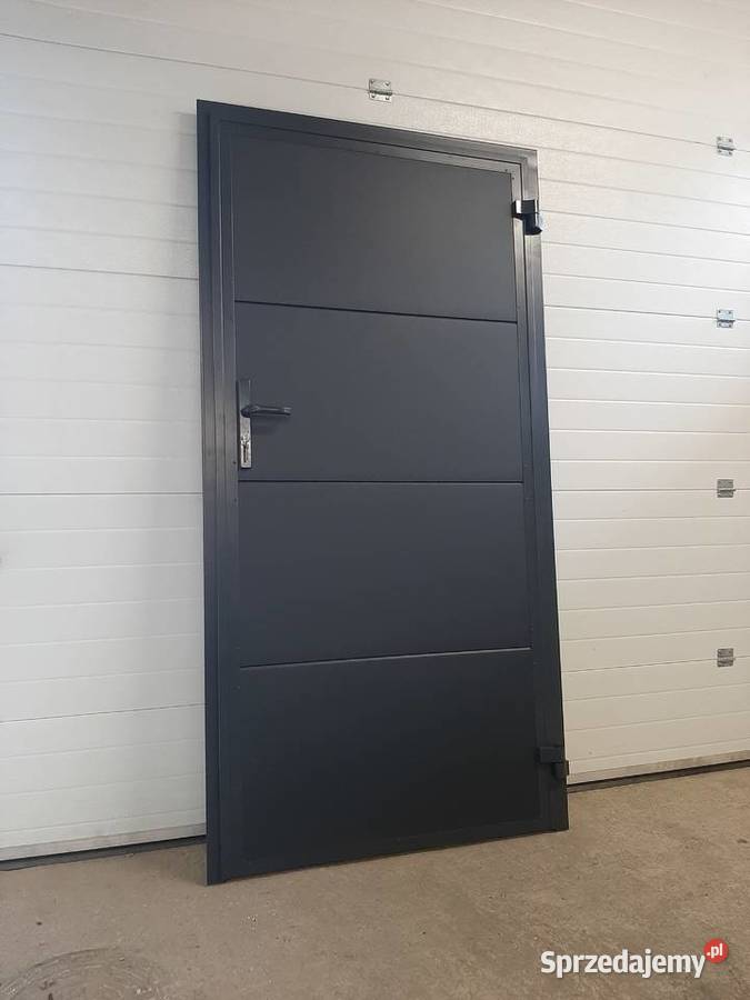 Aluminiowe drzwi boczne Zewnętrzne Ocieplane Nowy Sącz