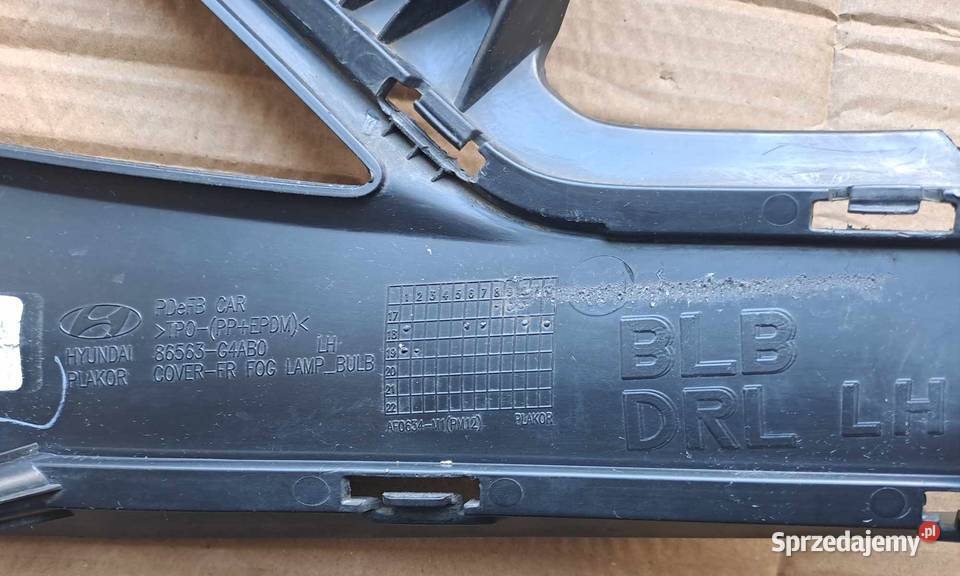 Kratka lewa 86563G4AB0 zderzaka i30 III PDe FB łódzkie Łódź