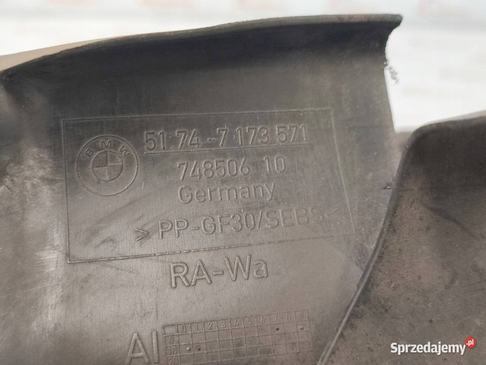 BMW E91 LIFT 09r kierownica powietrza żaluzja Części samochodowe Kielce sprzedam