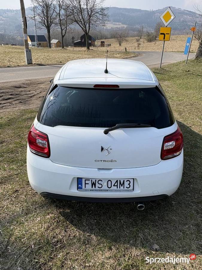 Biały Citron DS3 2010 16 HDi 92 SO Chic nieuszkodzony dolnośląskie sprzedam