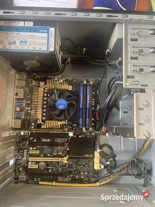 Komputer I7 płyta asus Z87WS Radeon RX550 Tomaszów Lubelski