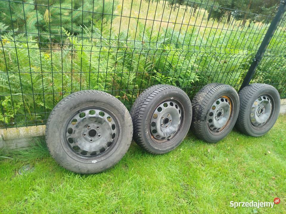 Koła felgi stalowe opony zimowe DUNLOP 20555R16 Kielce sprzedam