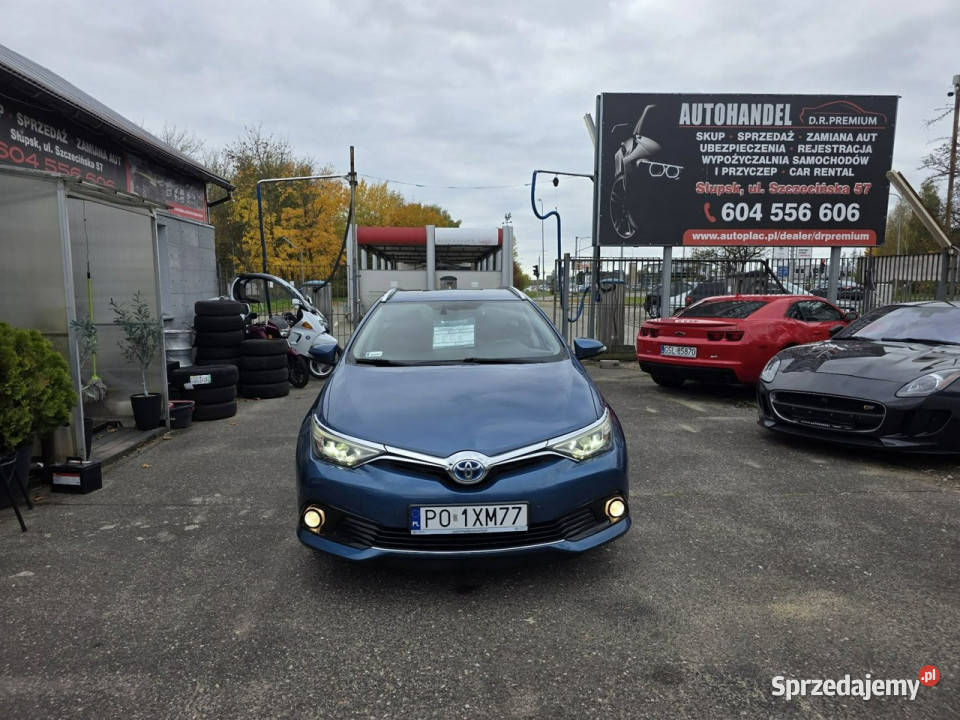 Toyota Auris 18 Hybryda 136 Automat Kamera Zarejestrowany w Polsce Słupsk