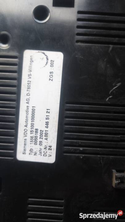 Zegary licznik Mercedes Atego A 0014465121 ciężarowe Rzędowice