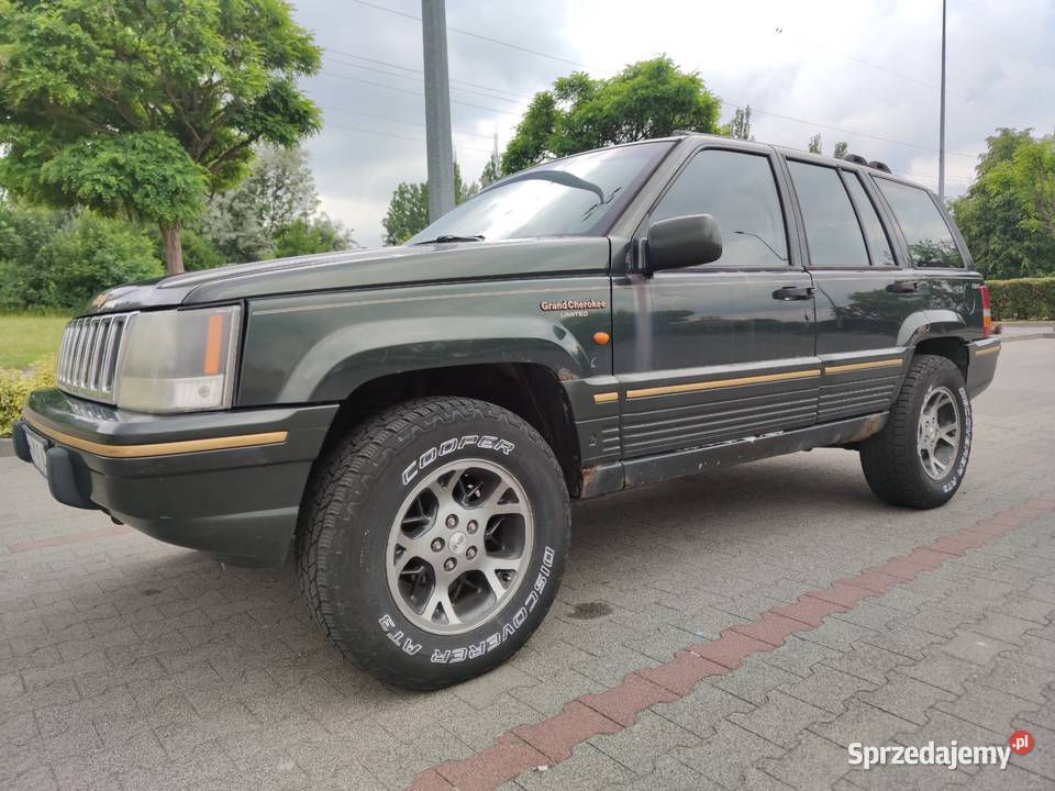 Sprzedam Jeep Grand Cherokee ZJ 40 benzynagaz wielkopolskie Konin sprzedam