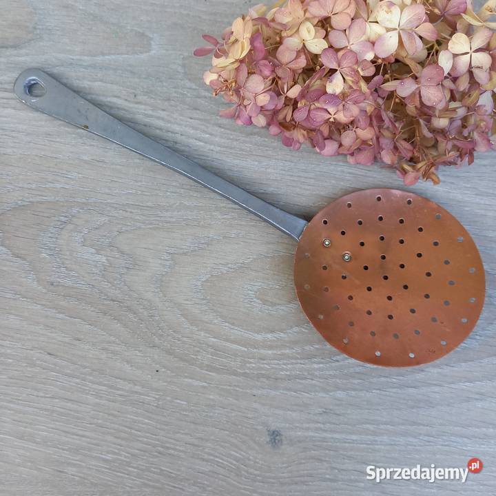 Miedziany cedzak durszlak sitko miedziane Warszawa sprzedam