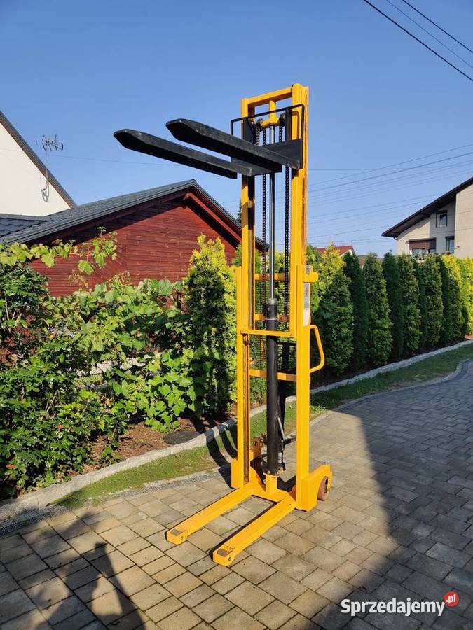 Wózek widłowy paletowy masztowy reczny paleciak Gliwice