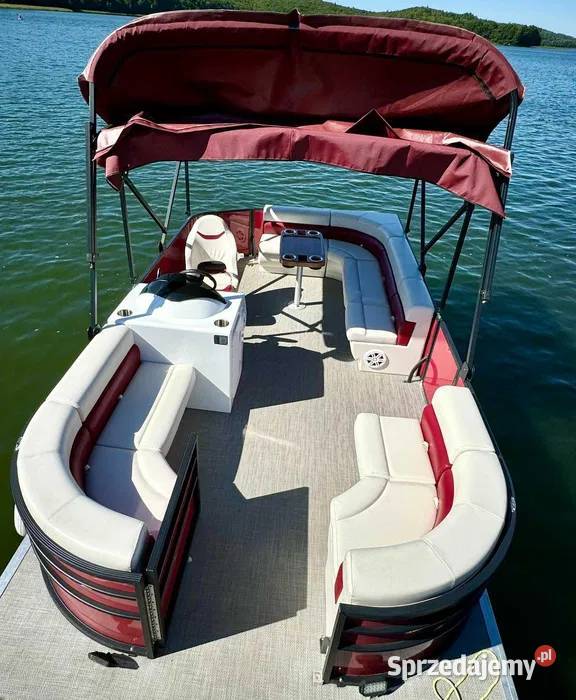 Łódź katamaran łódka motorowaelektryczna Ostrzyce