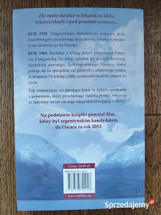 Luca Puenzo Anioł Śmierci Pruszków sprzedam