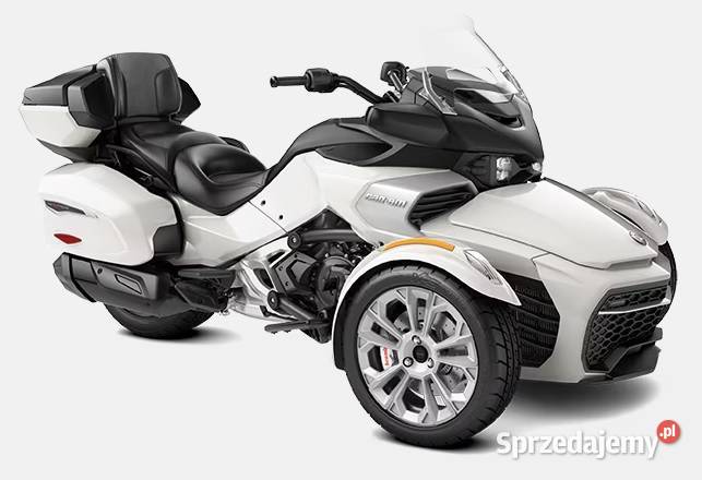 CanAm Spyder F3 limited 1330 ACE SE6 Vegas White czterosuwowy Can-Am małopolskie