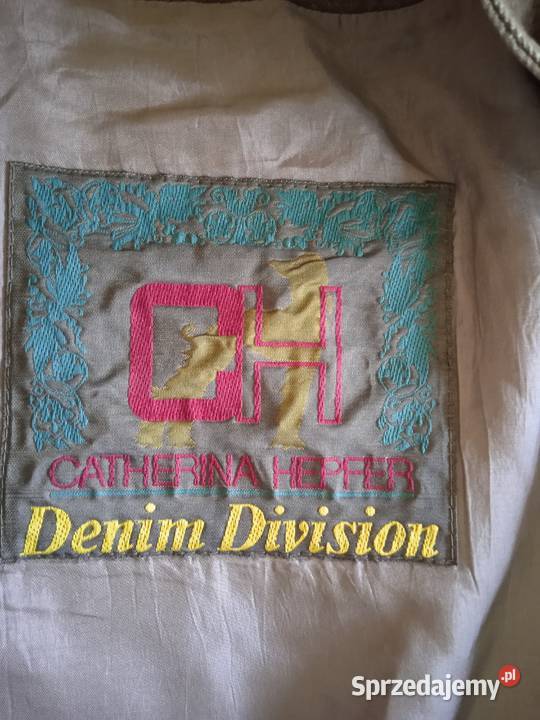 UNIKATOWA KURTECZKA DŻINSOWA CATHERINA HEPFER Rozmiar 40(L) wielkopolskie