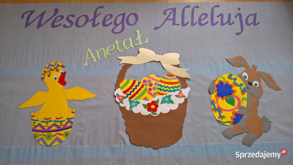 Dekoracje na Wielkanoc z brystolu 504 102 444 mazowieckie Garwolin