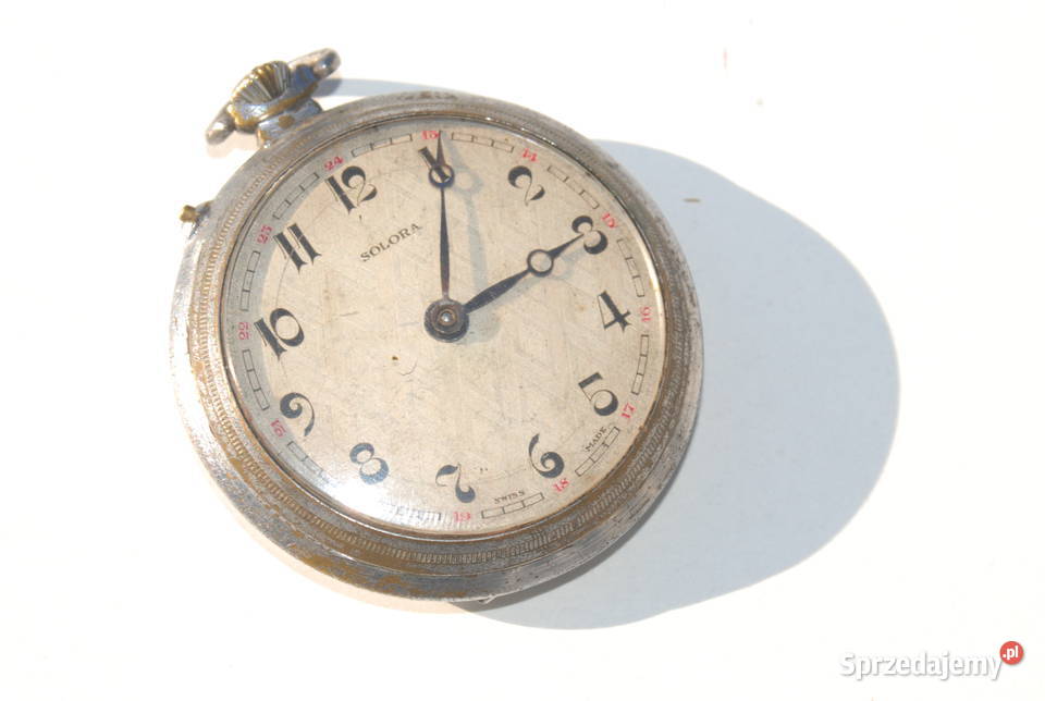 Stary Szwajcarski przedwojenny kieszonkowy Cieszyn