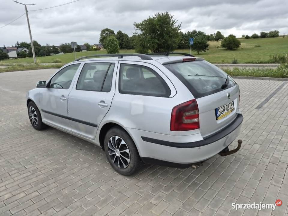 SKODA OCTAVIA z hakiem na dojazdy 2008r Grajewo