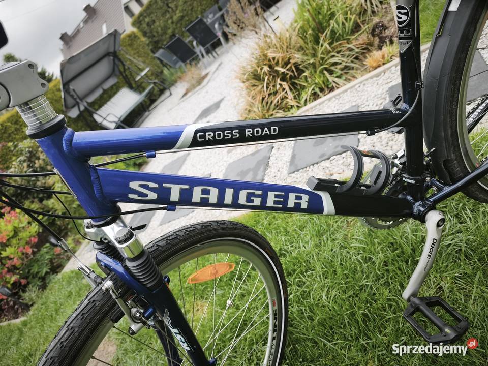 Rower Staiger damski lekki mała rama 17 Deore śląskie