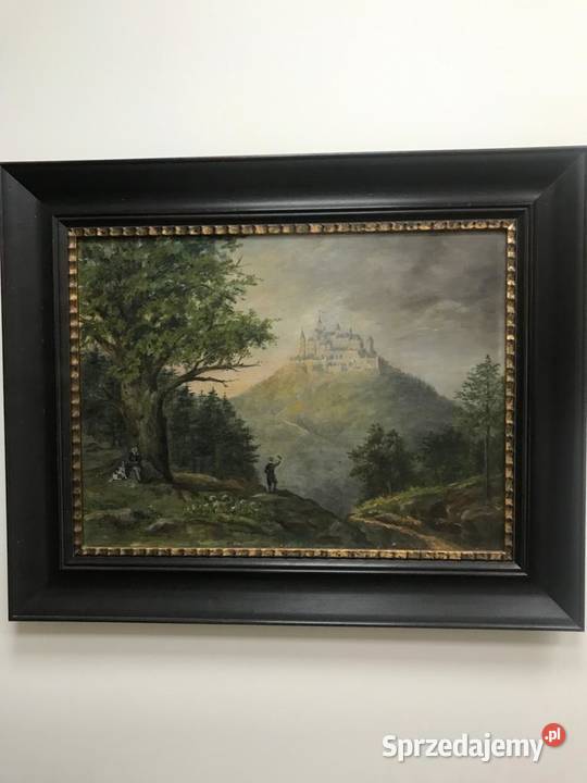 Obraz widok na zamek Hohenzollern Warszawa