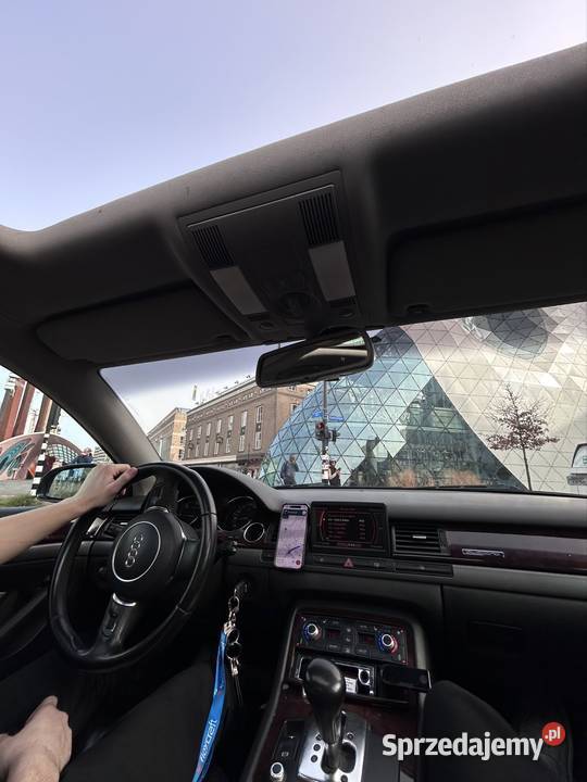 Audi A8 D3 elektryczne lusterka Podbucze