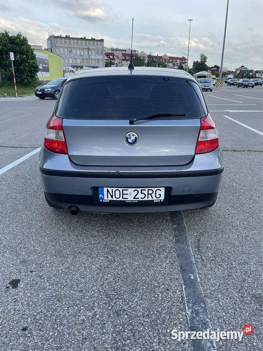 USZKODZONE BMW E87 118i 2006r manualna podlaskie Białystok sprzedam