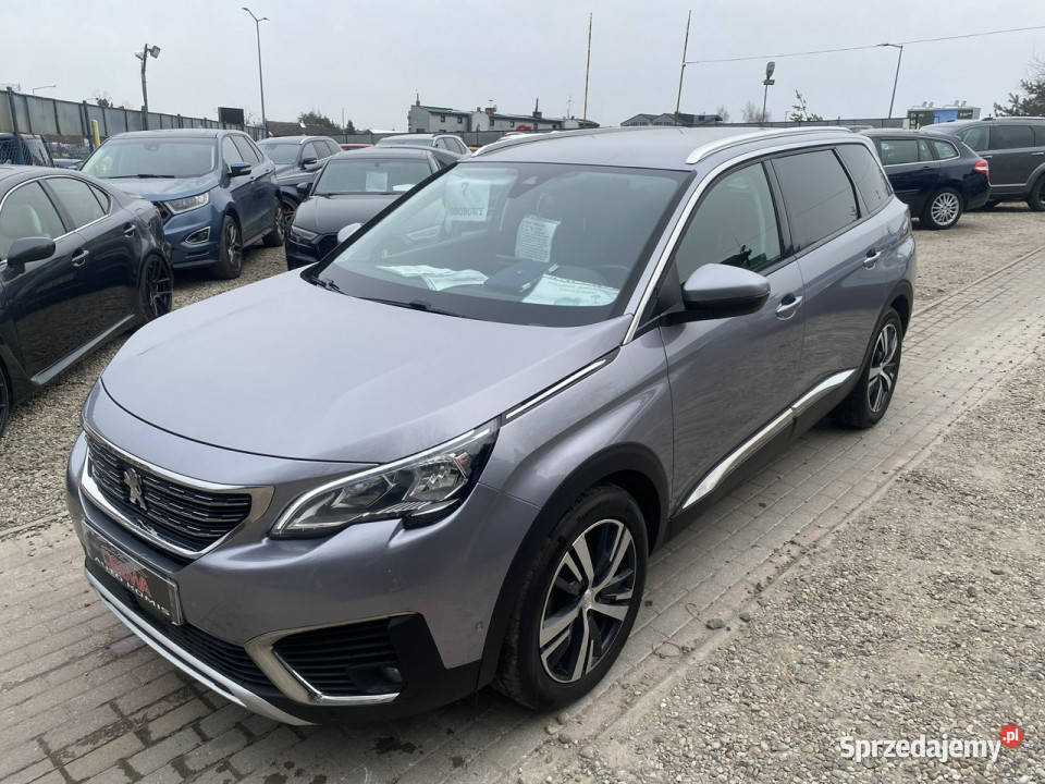 Peugeot 5008 16 hdi automat 7osb Ledy pół skóry czujnik zmierzchu 5008 pomorskie Gdańsk