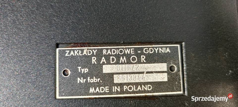 Głośnik Unitra Radmor Gdynia typ 01152 Leszno