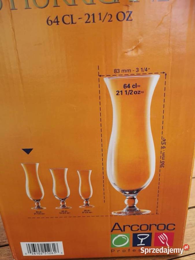 kieliszki koktajlowe Hurricane Arcoroc 640 ml Wrocław