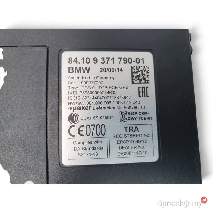 MODUŁ STEROWNIK TELEFONU Bmw F10 F11 F20 F30