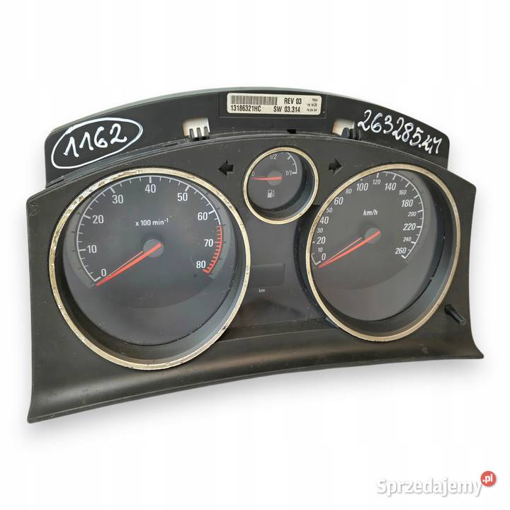 LICZNIK ZEGARY 13186321 HC Opel Astra H 16 18 sprzedam
