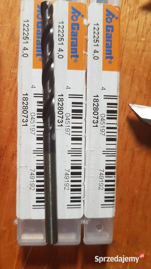 Wiertło 4mm H7 Garant 122251
