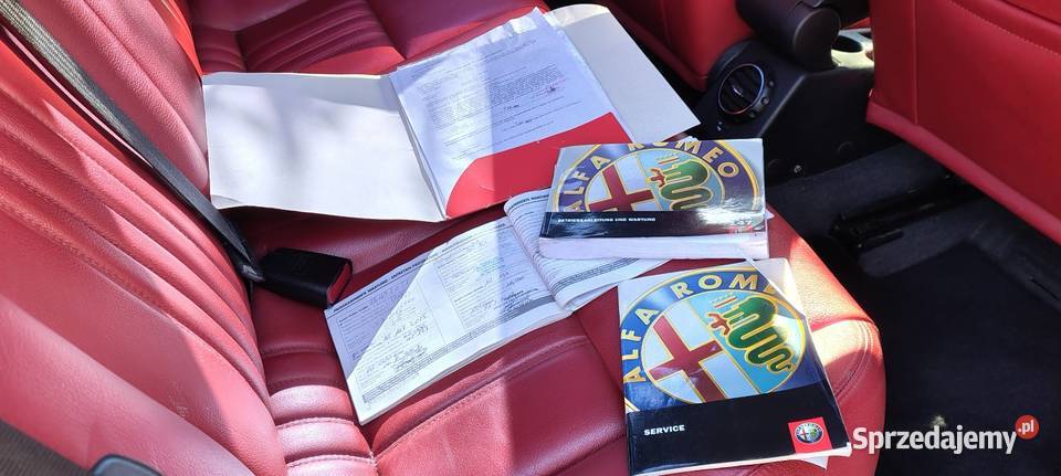 Alfa Romeo 20 150 Czerwone grzane skóry 150KM Wałdowo Szlacheckie