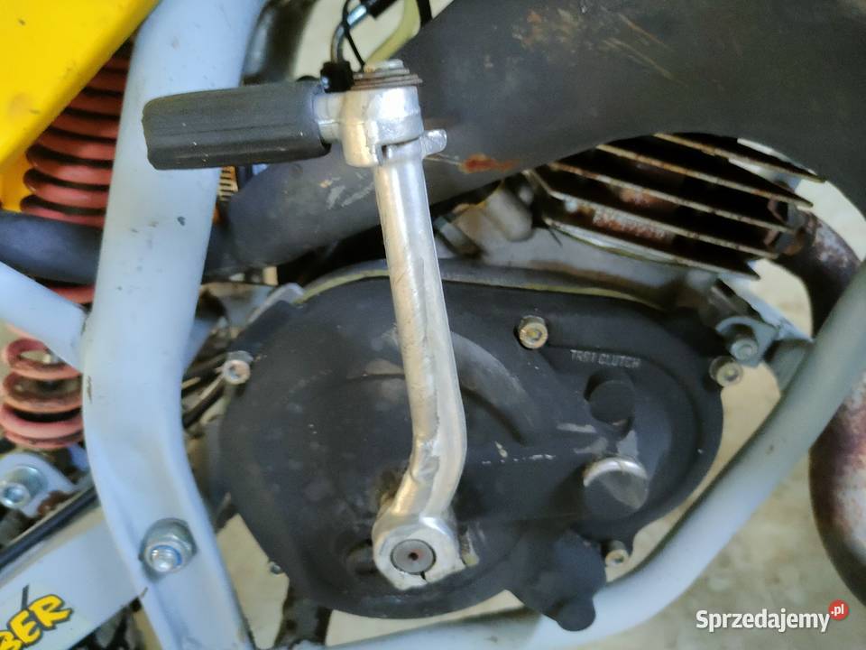 Sprzedam cross malaguti grizzly 50 dziecka żółty