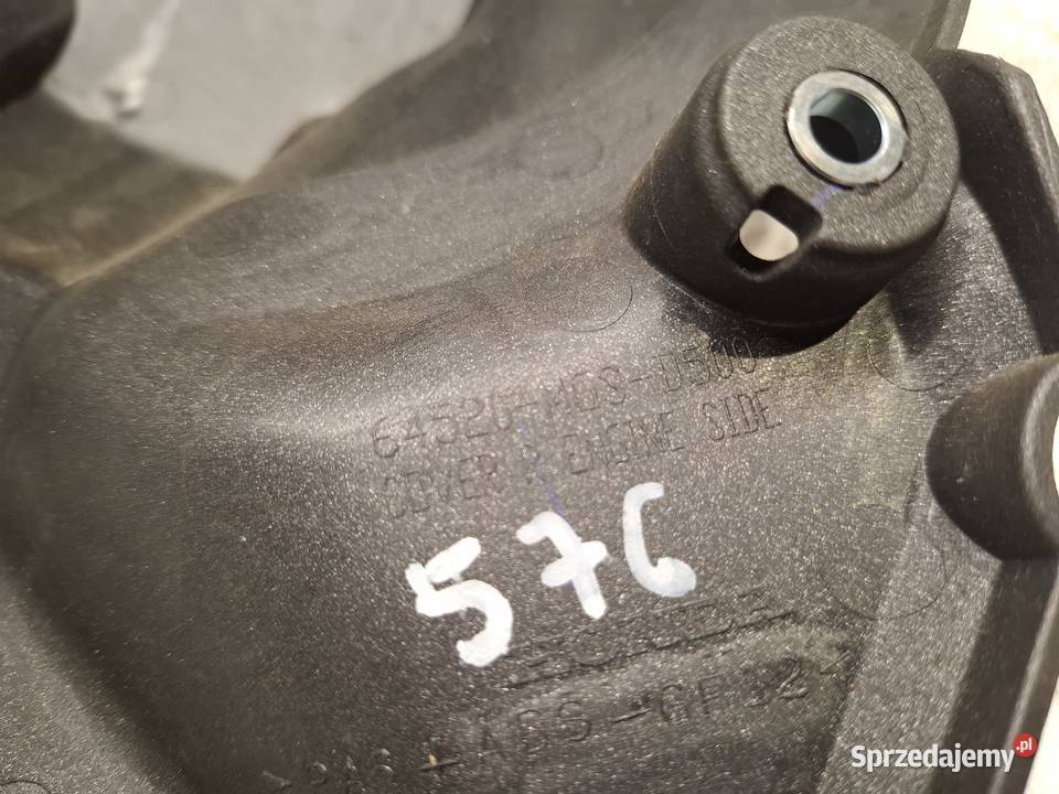 Honda NC750 Lewa Osłona silnika Lewa pokrywa Zielonagóra