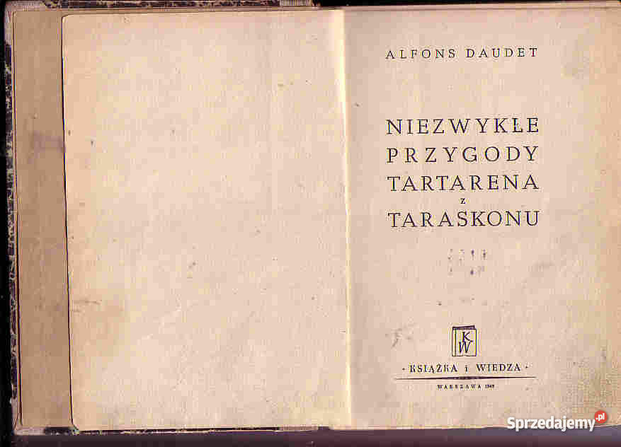 4001 NIEZWYKŁE PRZYGODY TARTARENA Z TARASKONU AL małopolskie Czyrna