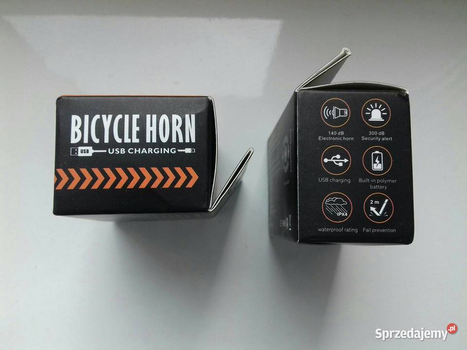 Elektryczny dzwonek rowerowy i alarm na Bydgoszcz