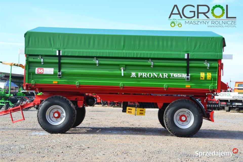 Przyczepa PRONAR dwuosiowa T 6532 6t PT606 PT608 sprzedam