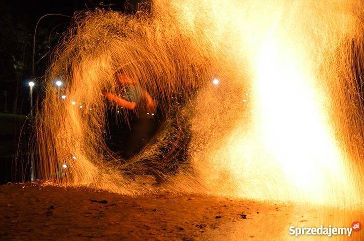 Karmazyn Fireshow taniec z ogniem Rękodzieło Zielona Góra