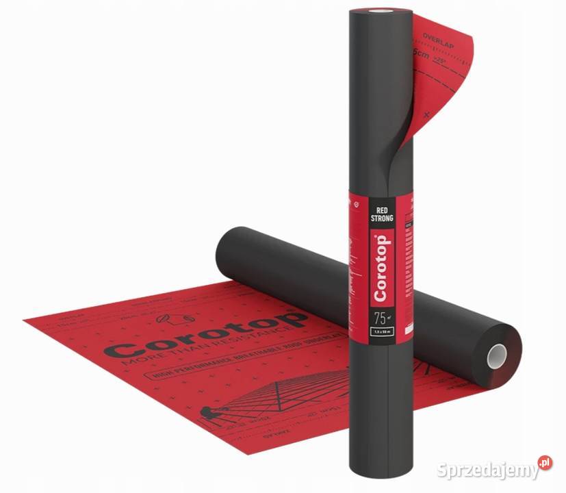 Membrana dachowa COROTOP RED STRONG 180gm2 Dom i Ogród Augustów