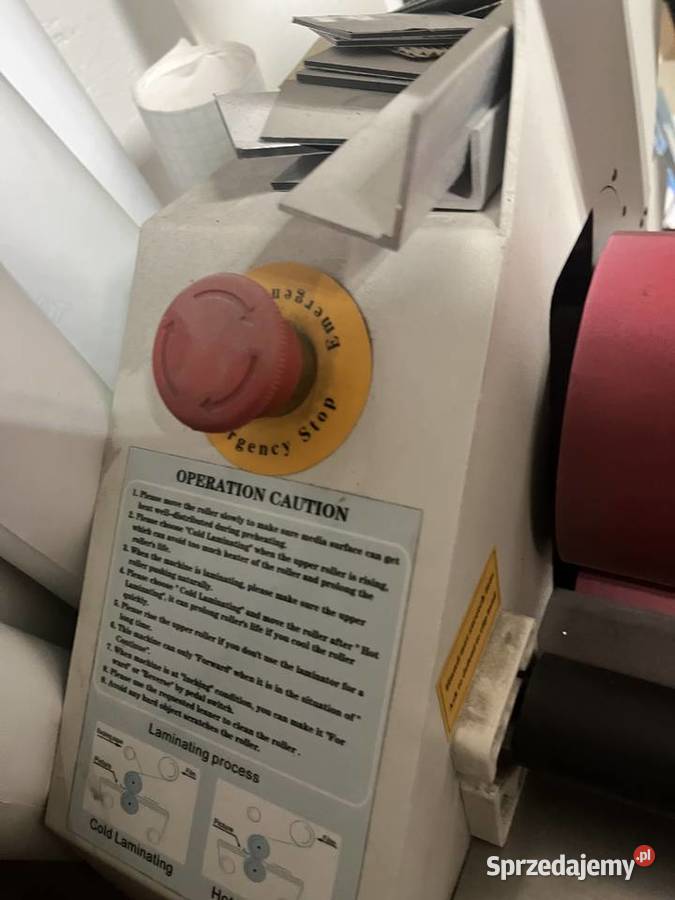 Laminator rolowy elektryczny na ciepło Yinghe Białogard