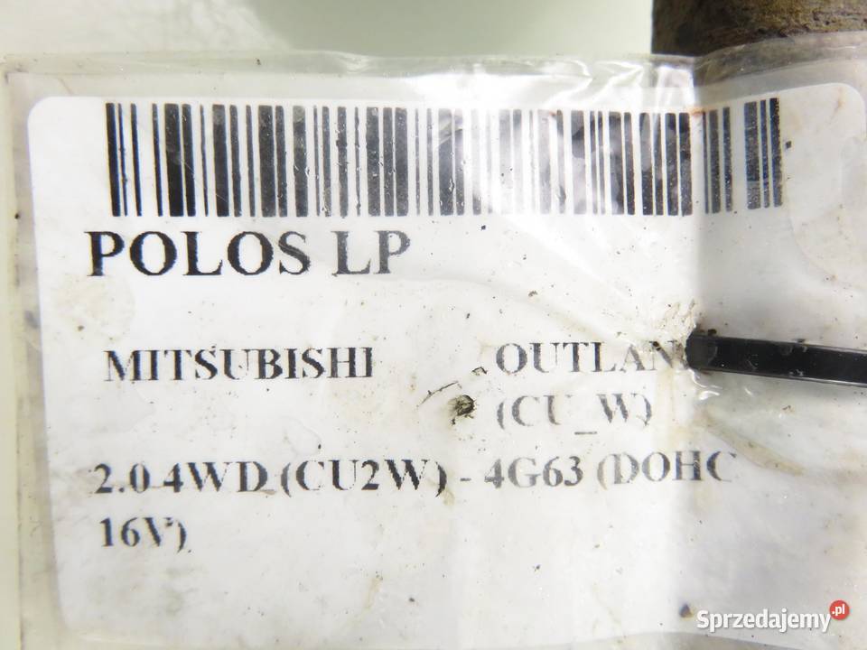 PÓŁOŚ LEWA PRZEDNIA MITSUBISHI OUTLANDER I 20