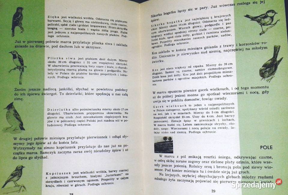 Kalendarz przyrody Henryk Sandner Zdzisława Chełm