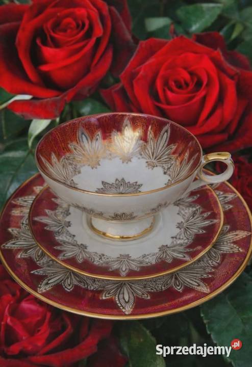 ELFENBEIN  BAVARIA kolekcjonerskie Trio Pabianice