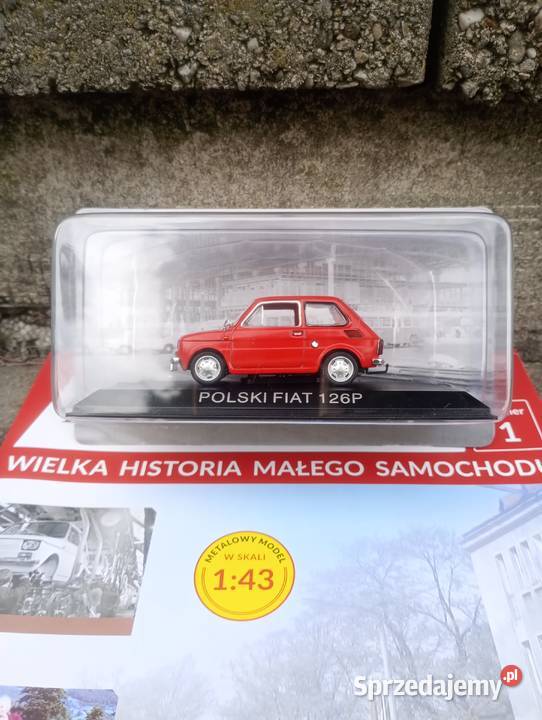 POLSKI FIAT 126P maluch hak kultowe Maluchy Modelarstwo Warszawa