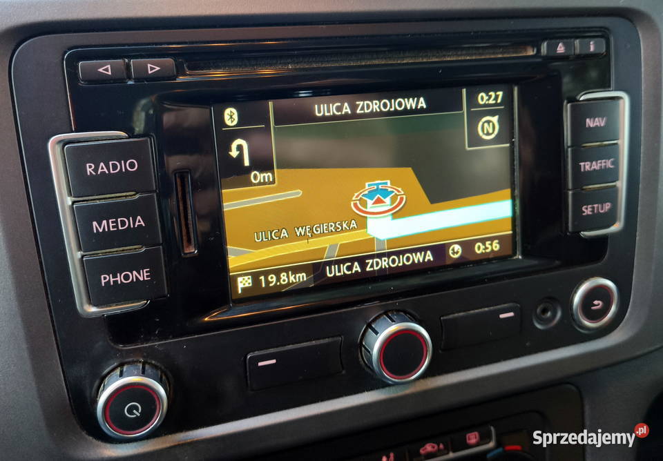 Radio nawigacja RNS315 vw golf passat touran Rymanów
