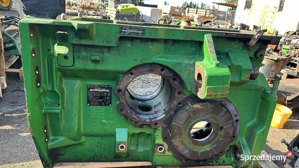 John deere 8345r miska olejowa obudowa mostu wielkopolskie Jastrzębniki