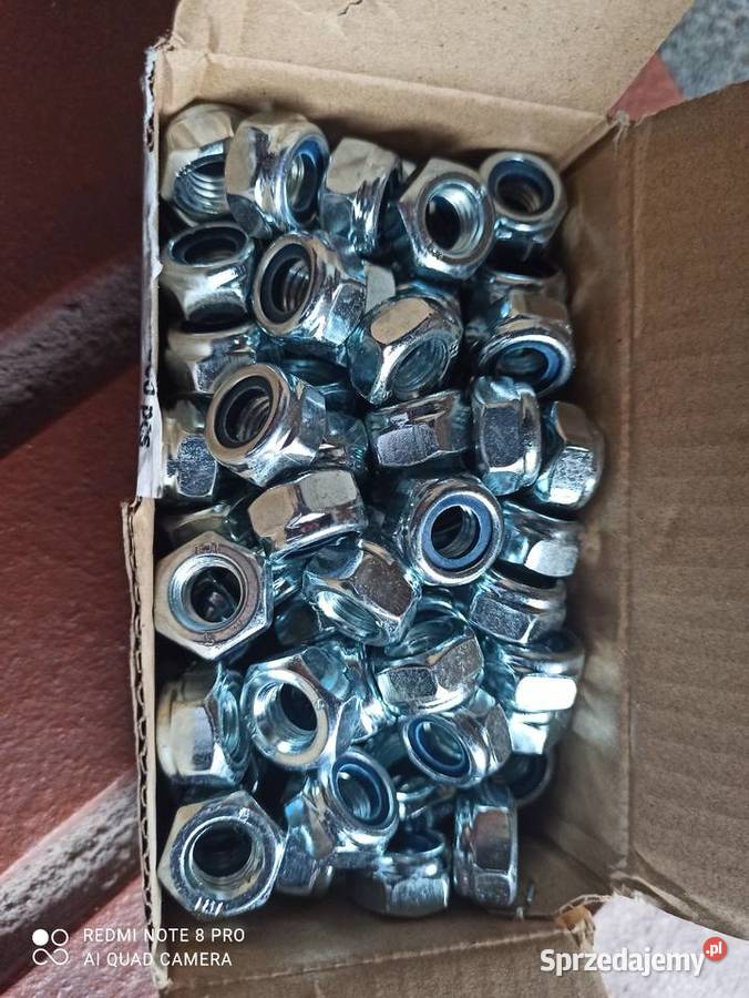 M10 nakrętka samohamowna 100sztuk Ogrodzenia i bramy